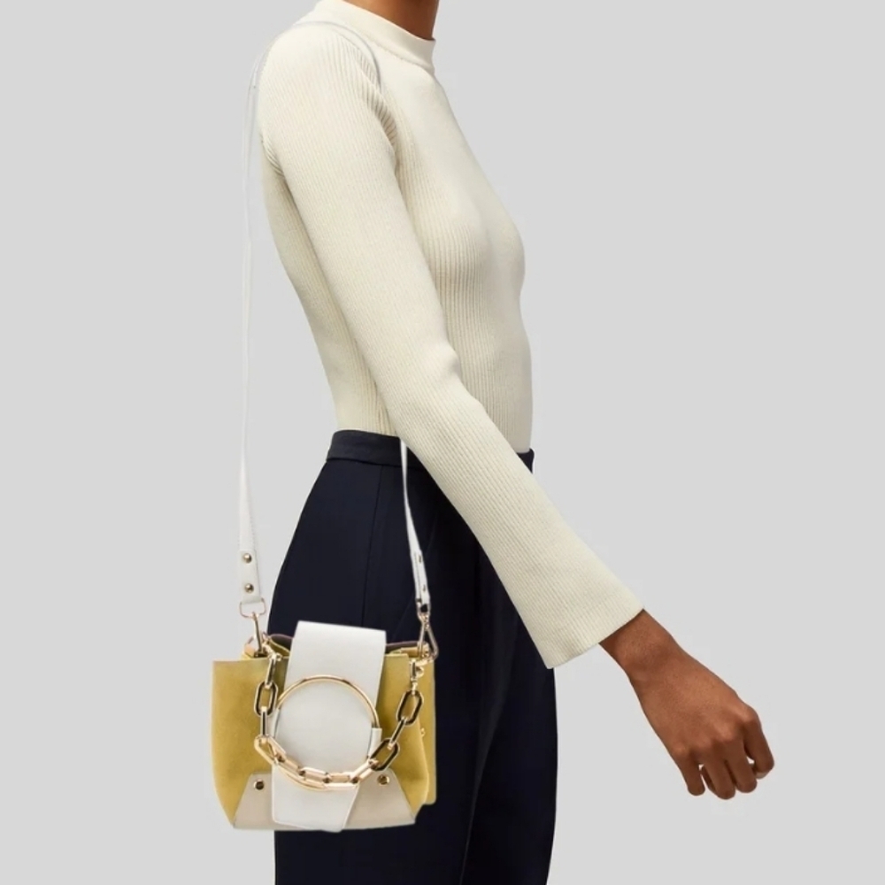 Authentic Yuzefi Delila Mini Bucket Bag - Picture 2 of 16